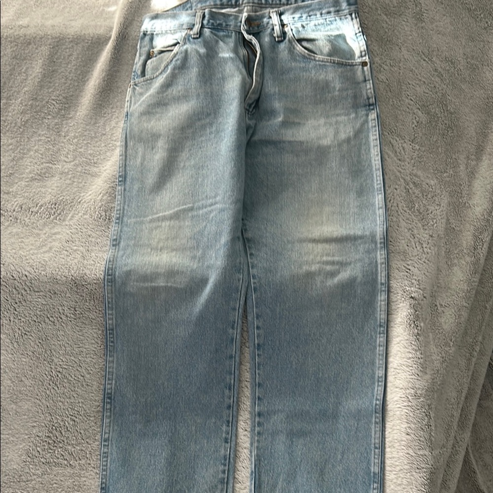 Wrangler Blue Straight Jeans
